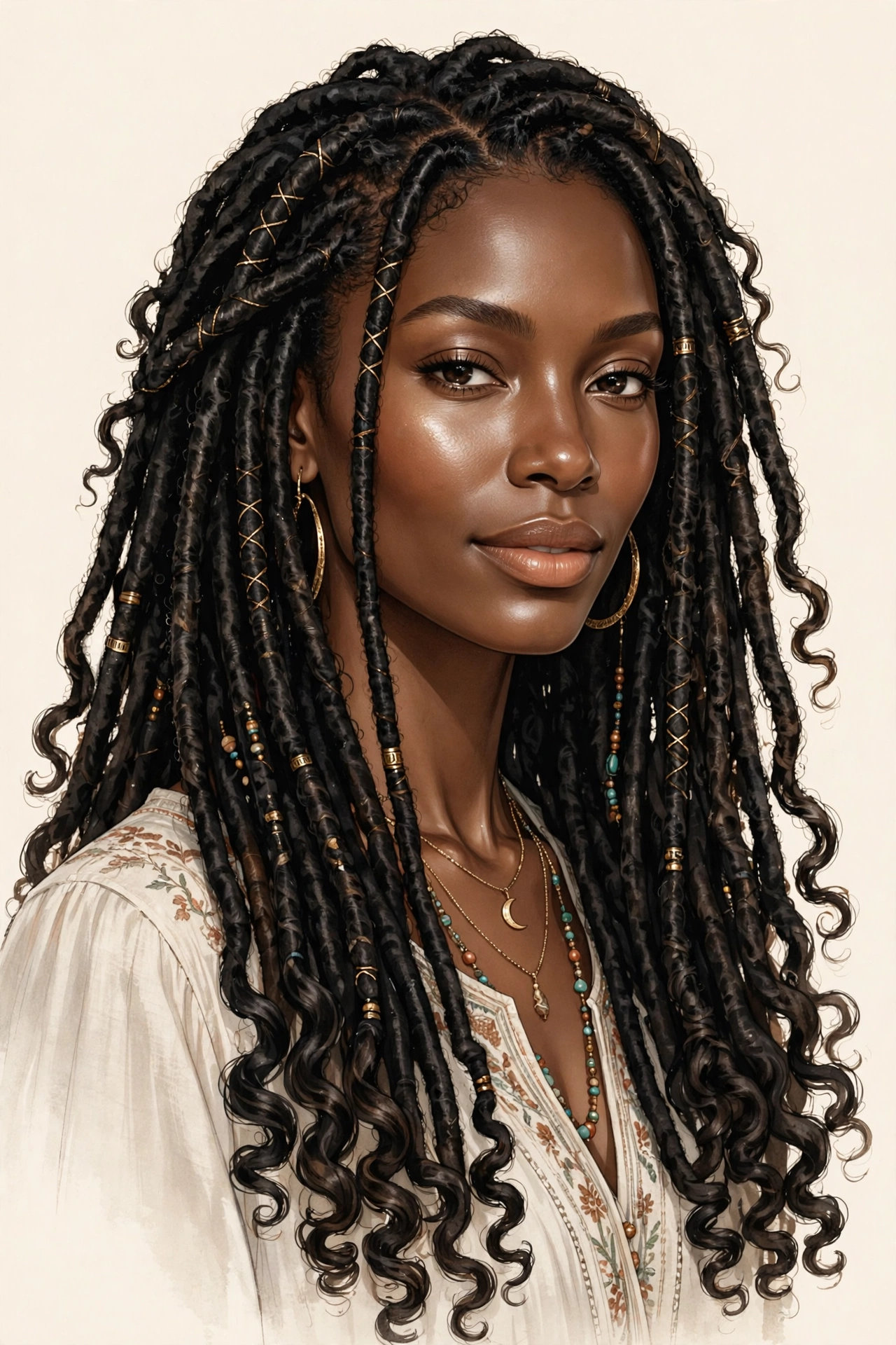 SAMBRAID Goddess Locs